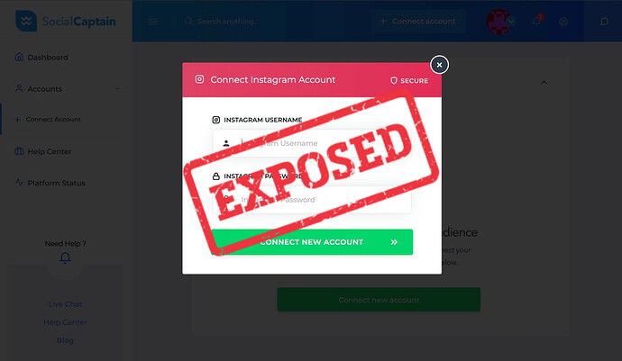 Exposed Thousands of Instagram Passwords
