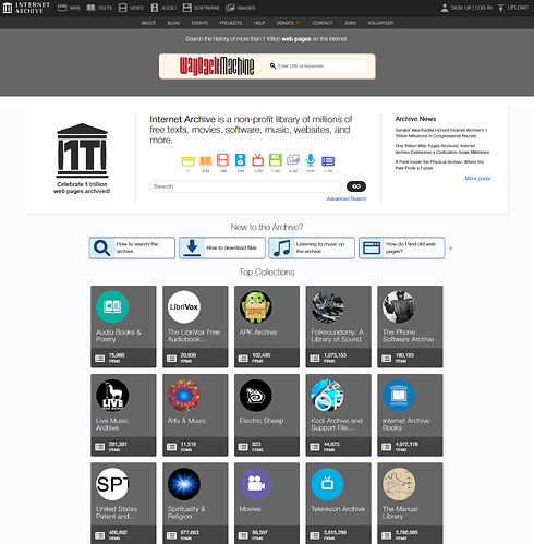 Internet Archive - Digital Library