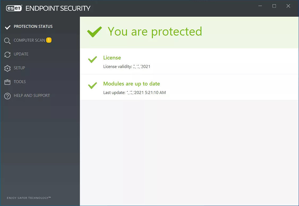 eset endpoint security 6 key