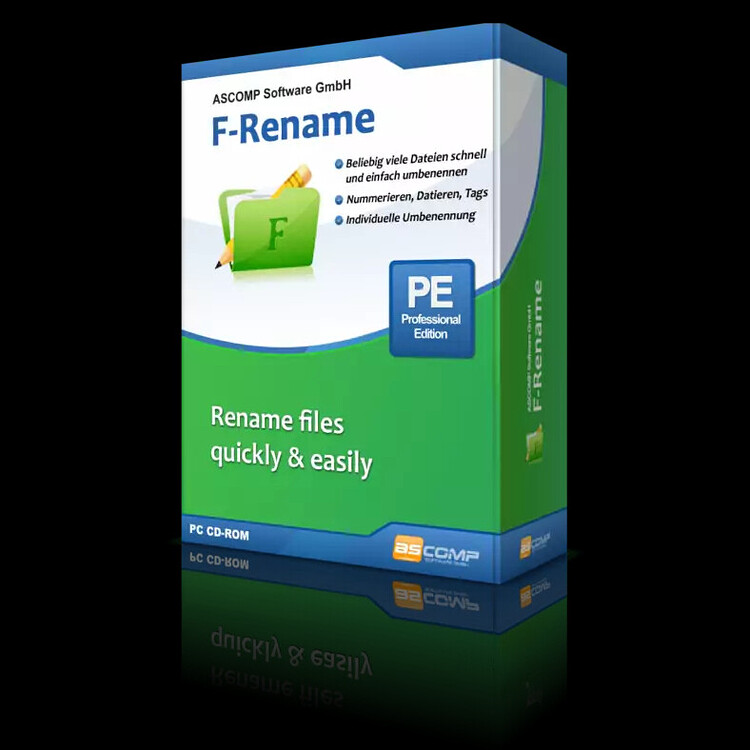 ASCOMP F-Rename Professional 2.102 free instal
