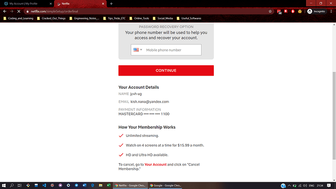 netflix travel code expired