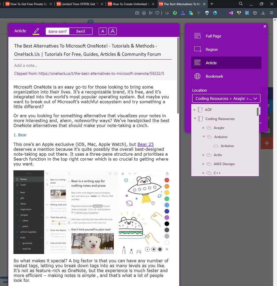 microsoft onenote tips and tricks