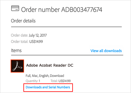 how to find adobe acrobat x pro serial number