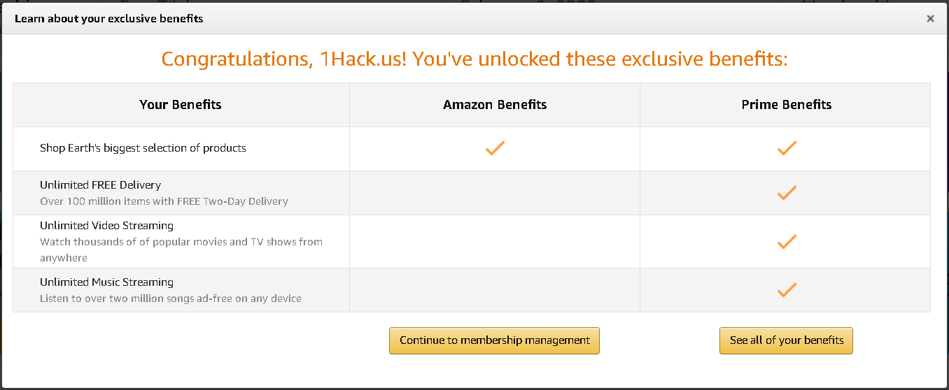 [EXPIRED] Amazon Prime Working BIN Method 2020 💯 GiveAway and