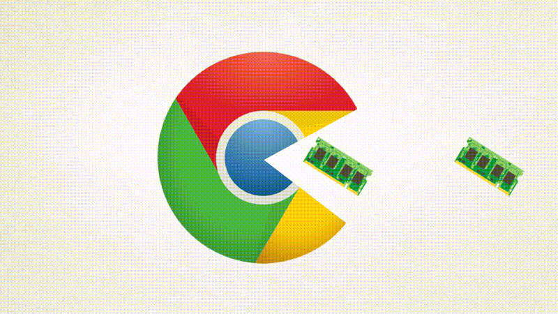 Google Chrome eats lot of ram on PC phone