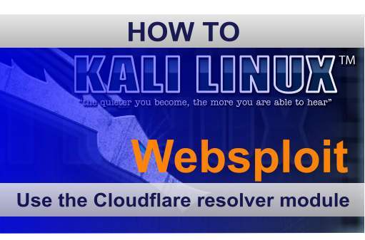 Websploit-Cloudflare-Resolver-module-Kali-Linux