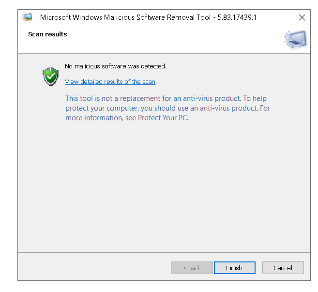 malicious software removal tool vs microsoft safety scanner